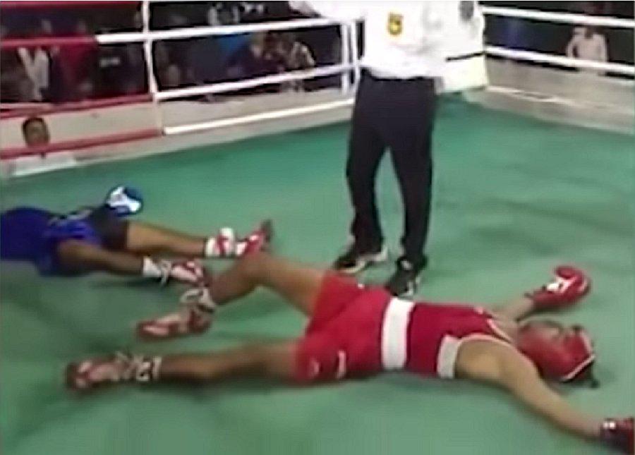 YouTube: Increíble doble nocaut se viraliza en redes sociales (VIDEOS)