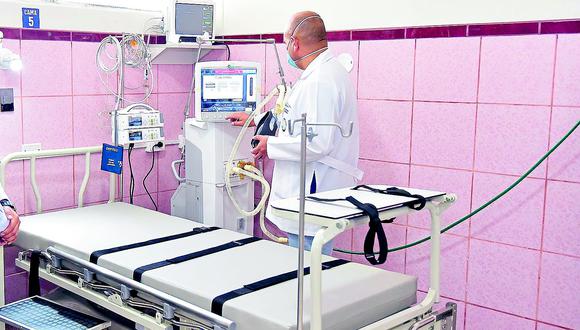 Región Junín cuenta con 31 camas UCI para pacientes con COVID-19