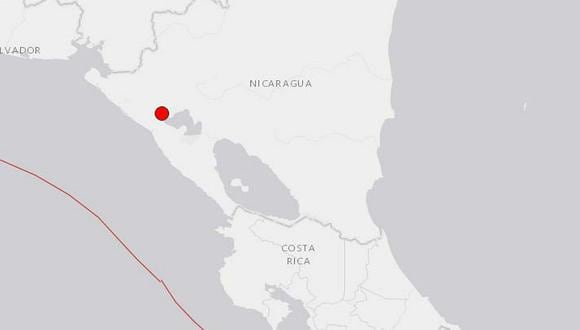 Terremoto de 5,9 grados en escala de Richter sacude Nicaragua