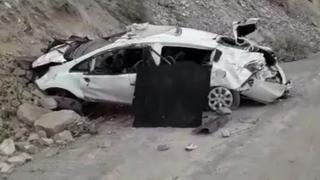 Arequipa: Auto se despista en el sector Tres Cruces y deja un muerto en Castilla