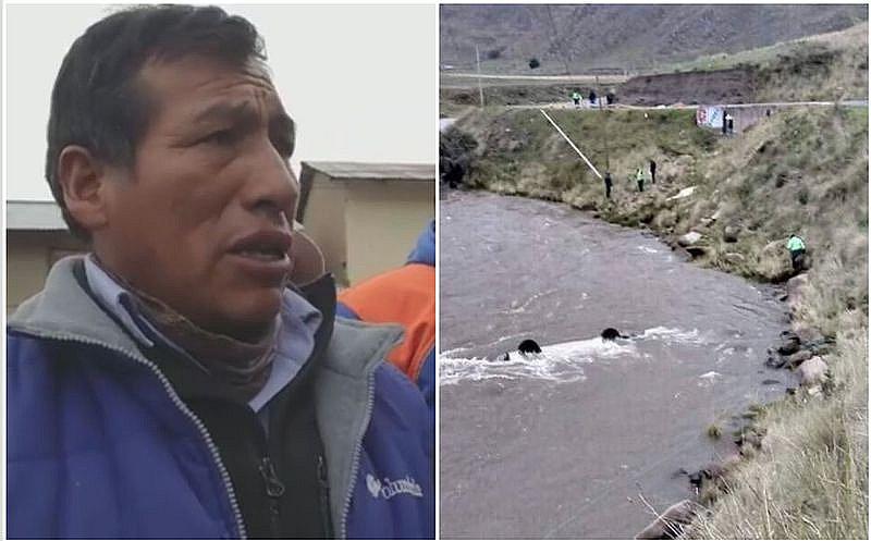 Montañista Eloy Cacya ayuda en la búsqueda de los desaparecidos en el río Velille
