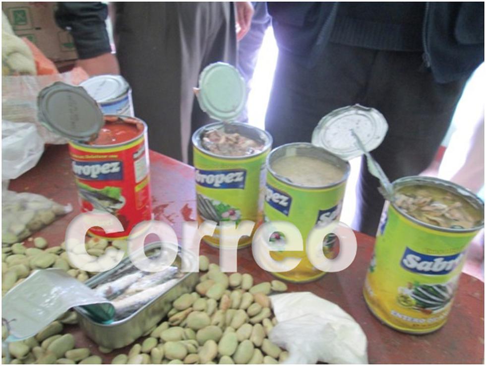 Qali Warma entregó anchoveta podrida y frijoles con gorgojos