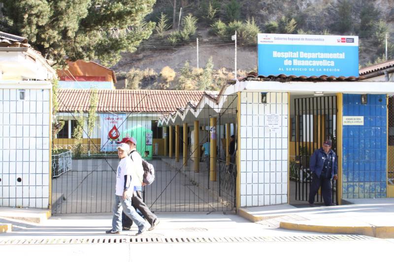 Tomarán acciones en contra de exservidor de hospital de Huancavelica 