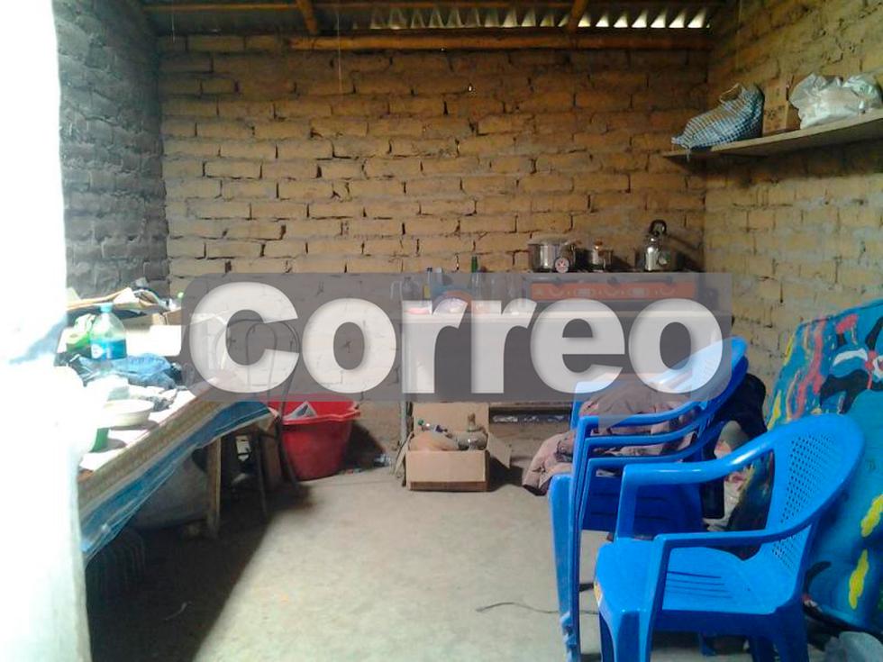 Chiclayo. En esta casa de adobe se escondía prófugo Roberto Torres