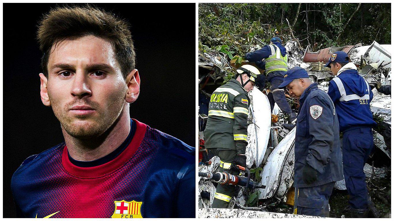 Chapecoense: así Lionel Messi y otros futbolistas del mundo lamentan trágico accidente 