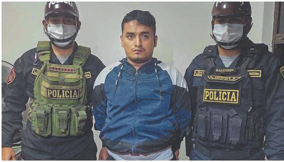 El Poder Judicial ordenó nueve meses de prisión preventiva para Wilmer Narro González por robar a ocho personas 11 celulares en dos horas. (Foto: PNP)