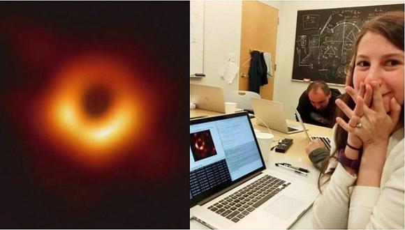 Katie Bouman, la joven investigadora detrás de la primera foto de un agujero negro 