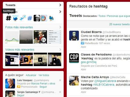 Término de Twitter "hashtag" es la palabra más popular del año