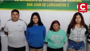 Extorsionador tenía a su madre como parte de su banda criminal en San Juan de Lurigancho (VIDEO)