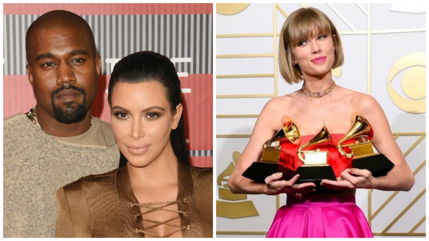 ​Así fue la respuesta de Taylor Swift al esposo de Kim Kardashian que la llamó “zorra”