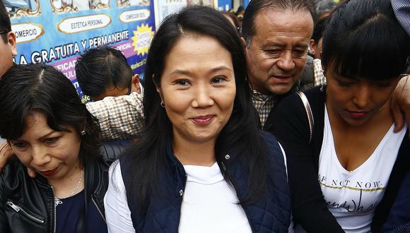 Keiko Fujimori: Poder Judicial admite apelación contra detención preliminar 