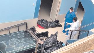 Muertos putrefactos en la morgue de Chiclayo