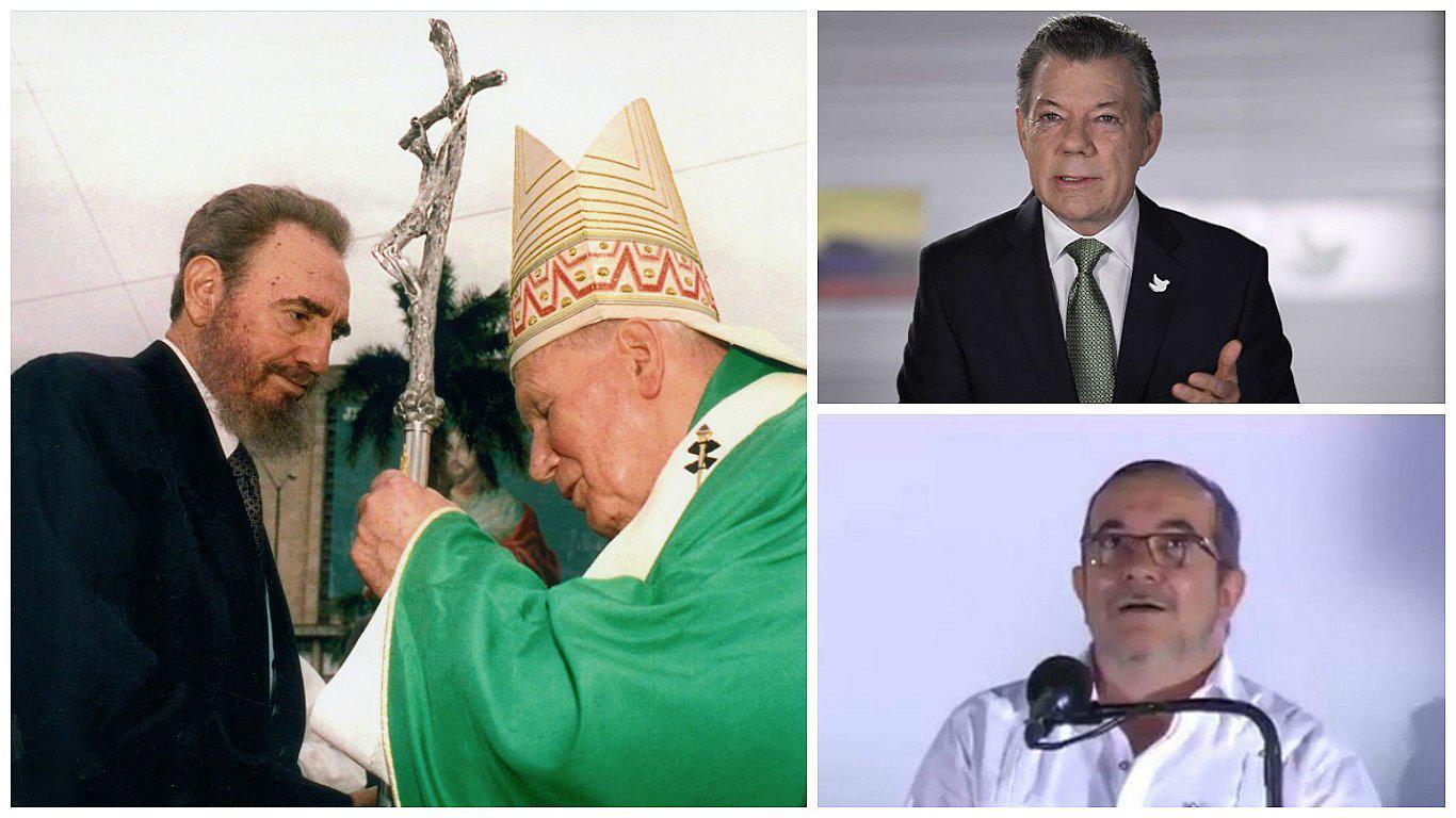 Fidel Castro: Santos agradece su apoyo en proceso de paz en Colombia