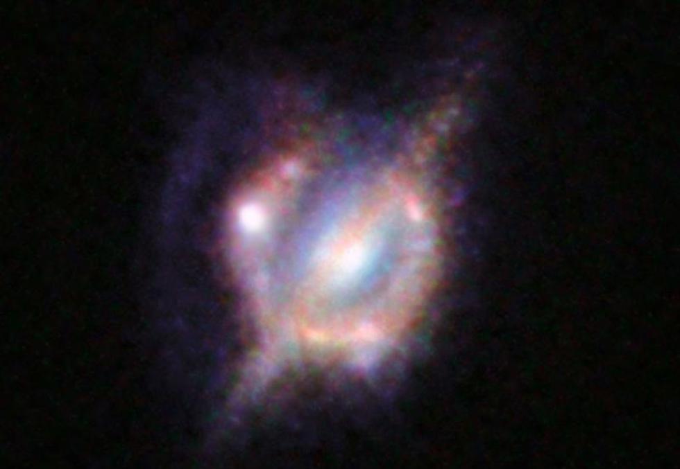 Obtienen la imagen más clara y nítida de colisión de galaxias (VIDEO)