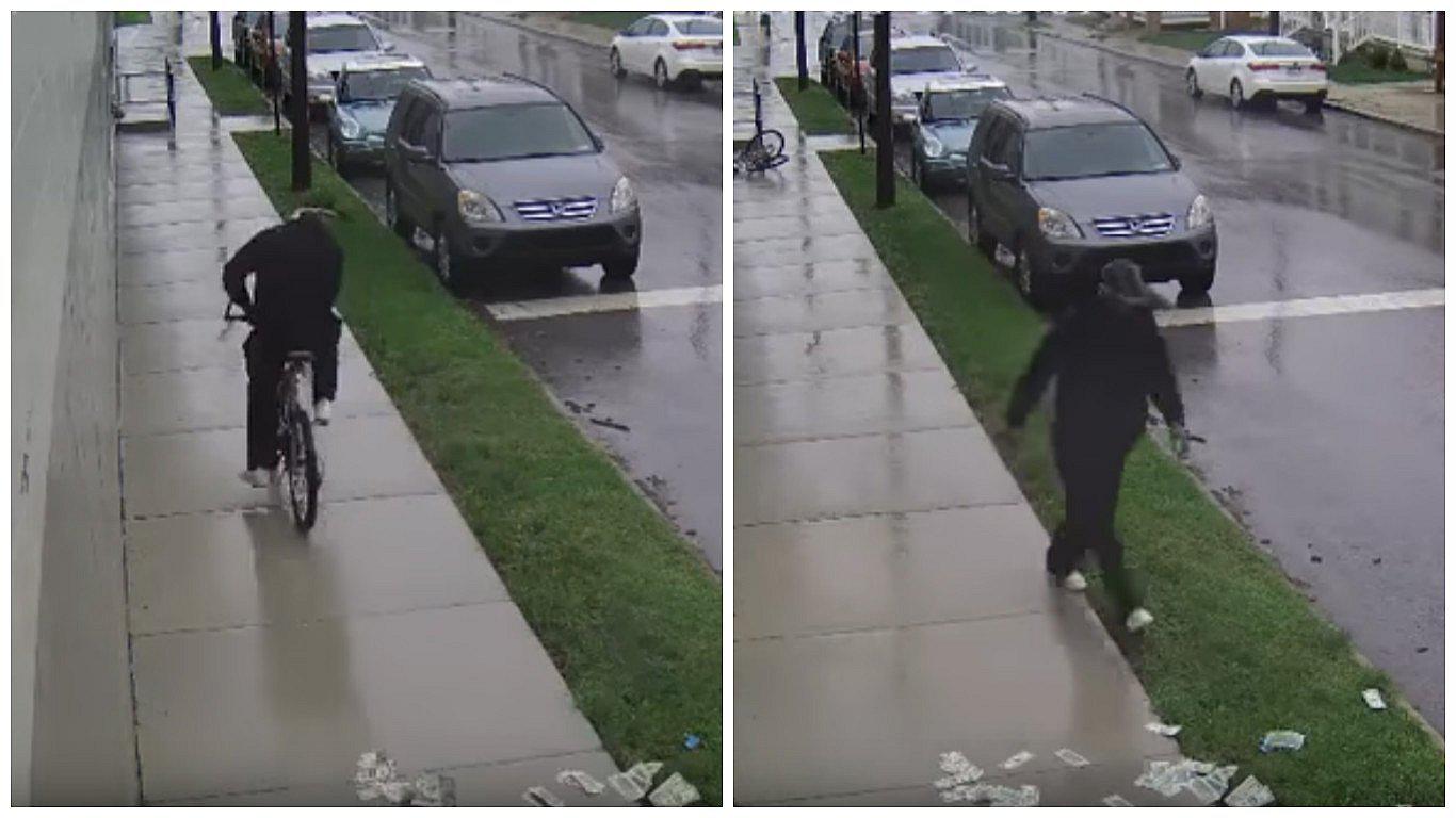 El ladrón más tonto: huye en bicicleta tras robo y lo que ocurre luego te sorprenderá [VIDEO]