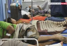 Estampida humana deja 85 muertos en Yemen: Víctimas buscaban cobrar limosna de 8 dólares