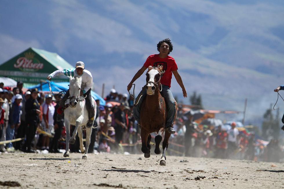 Fotos: Más de 200 caballos corrieron en emocionante carrera de "Morochucos"
