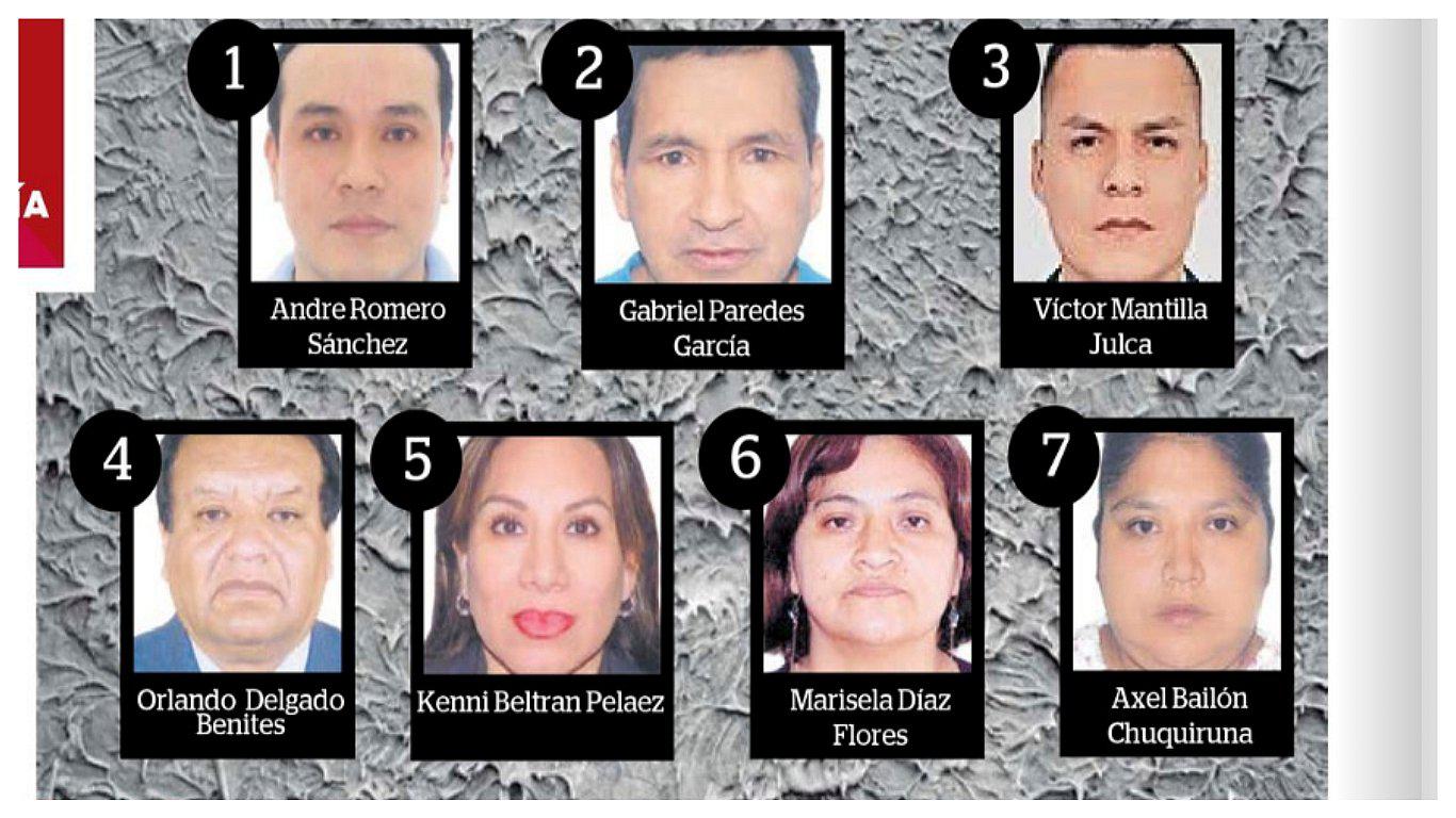 La lista de candidatos de Unión  por el Perú  