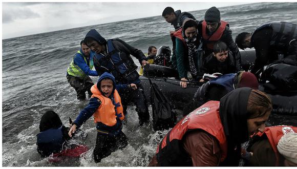 Unicef dice que nueve de cada 10 niños cruzaron solos el Mediterráneo en 2016