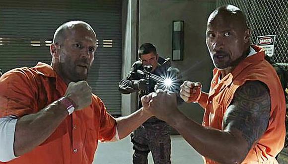 "Rápidos y furiosos": 'La Roca' y Jason Statham tendrán su propia película