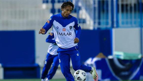 André Carrillo tiene contrato con Al Hilal hasta junio del 2023. (Foto: Al Hilal)