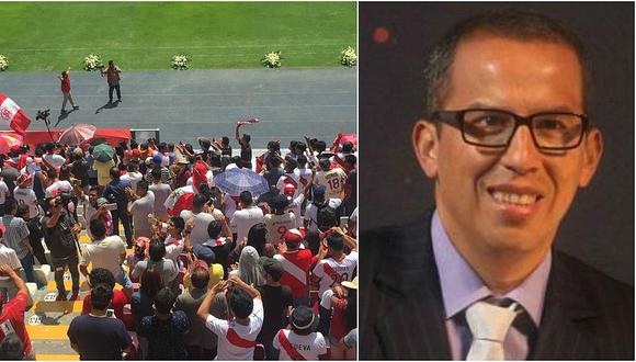 Daniel Peredo: la emotiva despedida de miles de hinchas en el Estadio Nacional (VIDEO)