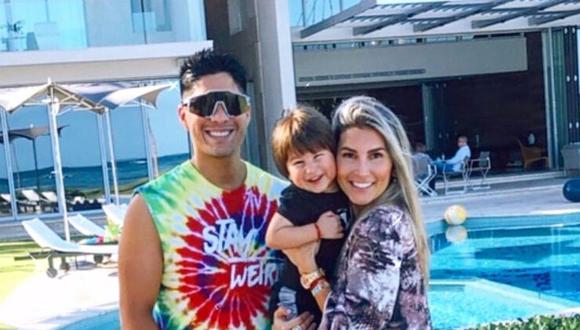 Chyno Miranda y Natasha Araos contrajeron matrimonio el 26 de agosto de 2017 y tiene un hijo llamado Lucca (Foto: Chyno Miranda / Instagram)