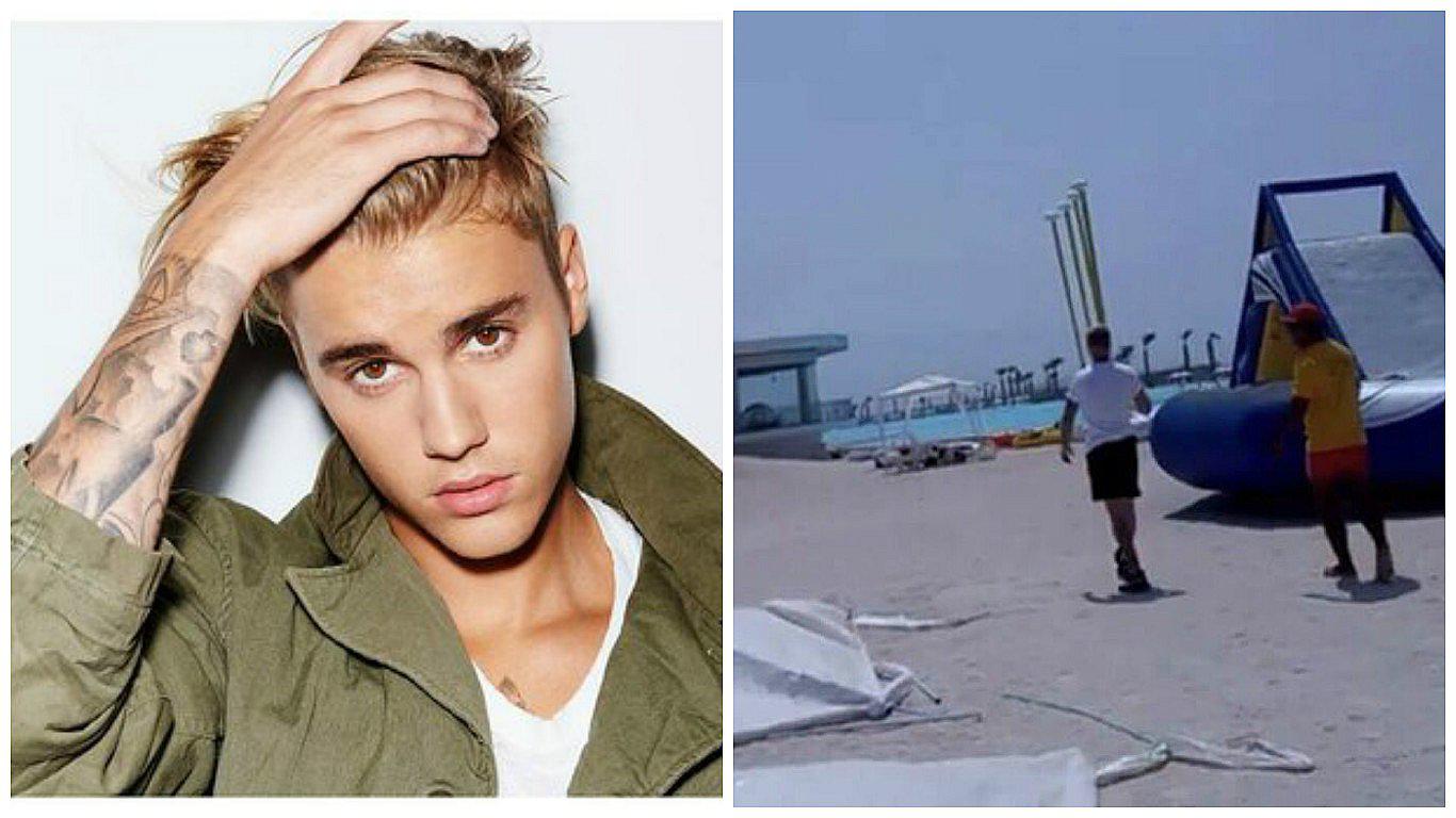 ​Justin Bieber visitó el balneario de Asia tras su llegada a Lima [VIDEO]