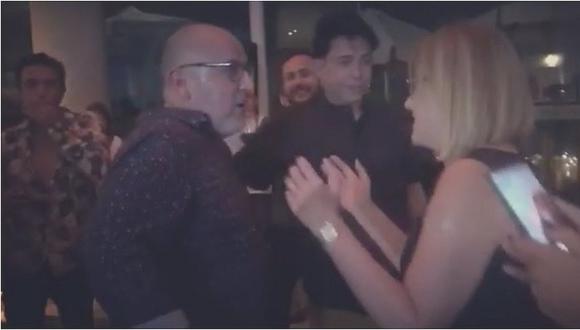 ​Beto Ortiz y sus pasos de baile junto a Mónica Delta en su fiesta de cumpleaños (FOTOS y VIDEO)
