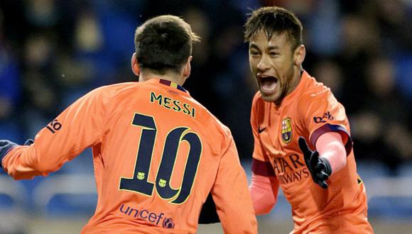 Barcelona goleó 4-0 al Depor con triplete de Lionel Messi