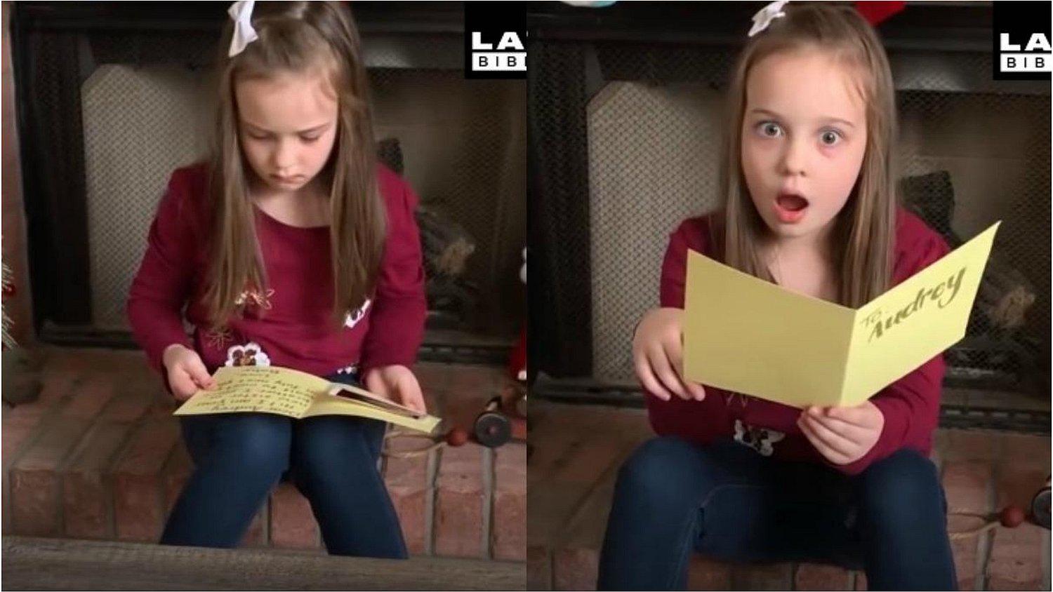 Niña se entera que tendrá un hermano y su insólita reacción causa ternura en (VIDEO)