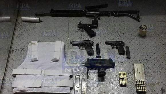 Arequipa: hallan armamento que era enviado como encomienda a Lima