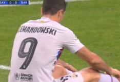 Lewandowski estuvo cerca del primer gol del Barcelona vs. Bayern Munich por la Champions League (VIDEO)