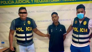 Tumbes: Capturan a joven sentenciado a 12 años de prisión por robo agravado