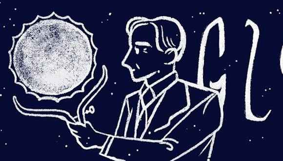 Google celebra al primer astrofísico Subrahmanyan Chandrasekhar con un doodle