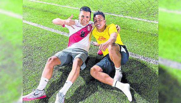 Amigo íntimo de Christian Cueva vibró con los partidos de la selección peruana y festejó los goles marcados por el volante.