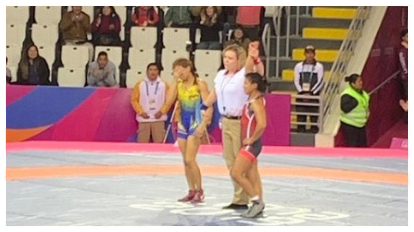 ​Lima 2019: Thalia Mallqui ganó medalla de bronce en lucha (VIDEO)