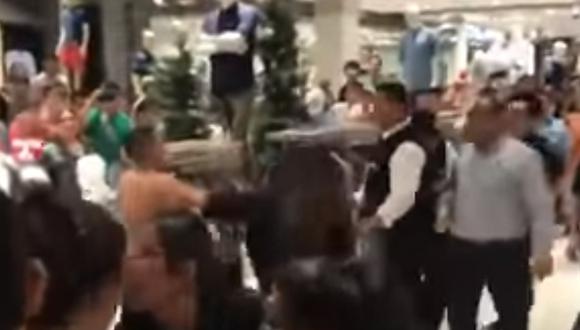 SJM: Incidente genera alarma dentro del Mall del Sur en vísperas de navidad (VIDEO) 