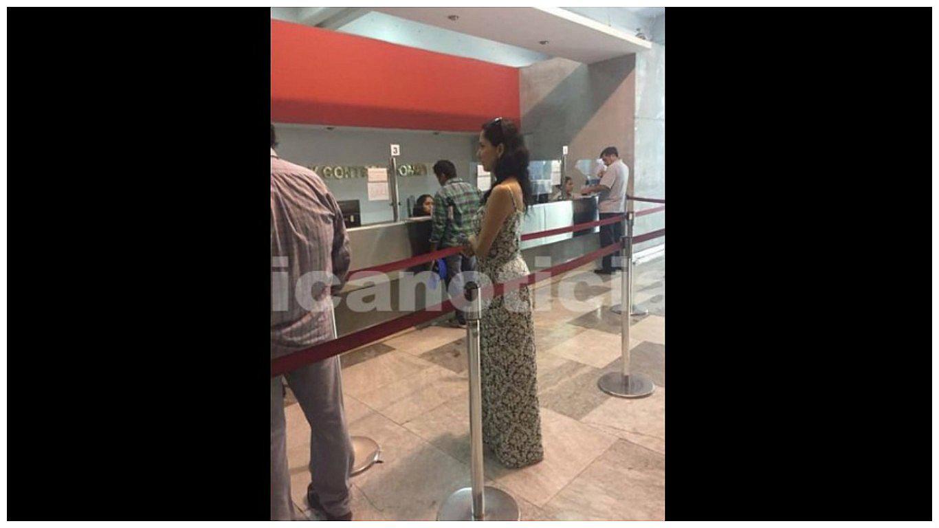 Nadine Heredia acudió a registro biométrico del Ministerio Público