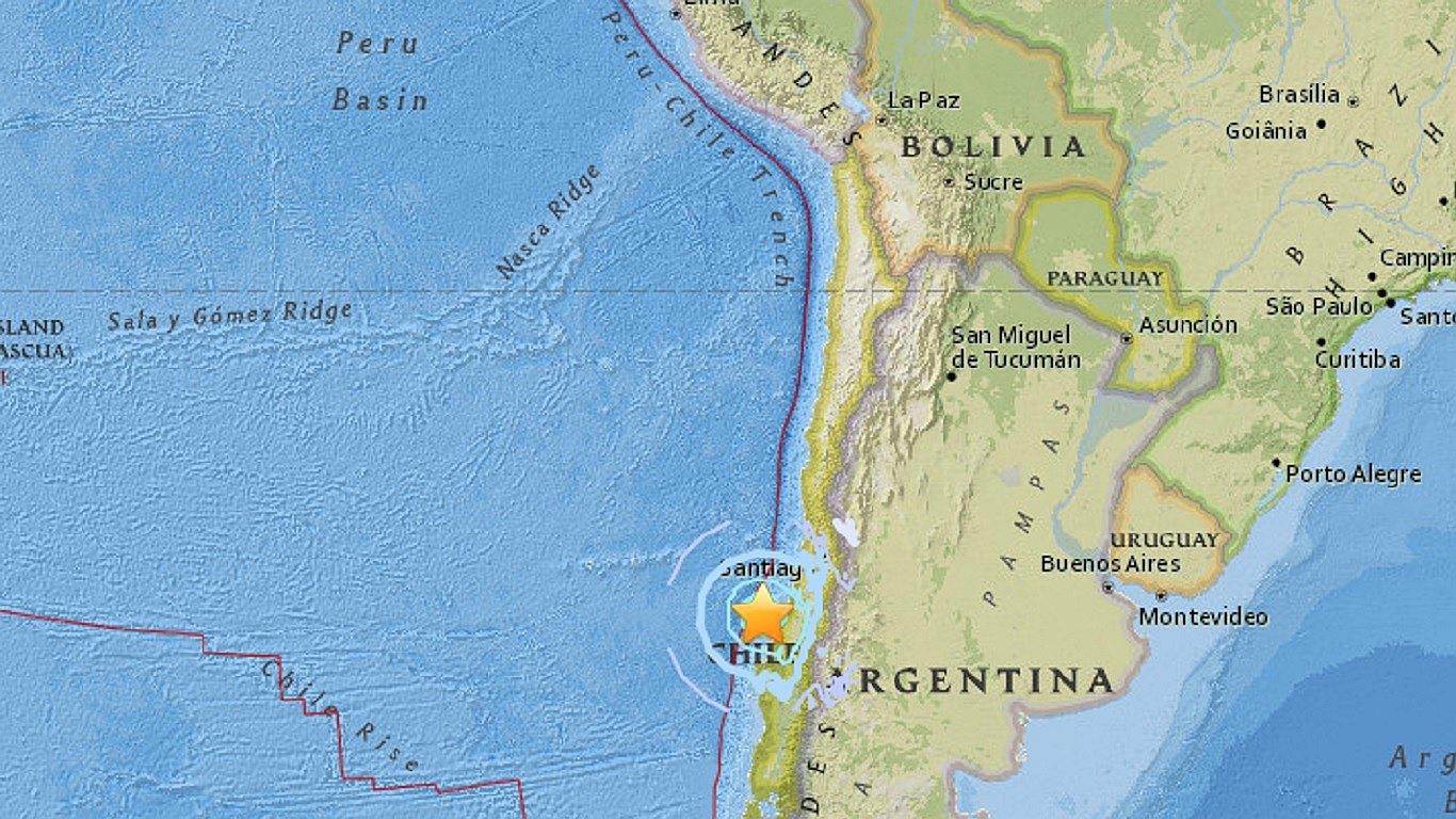 Chile: sismo de 5,8 grados se sintió en el país sureño
