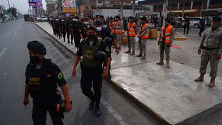 Paro de transportistas de carga: Policías y militares resguardan la Carretera Central tras retiro de manifestantes (FOTOS)