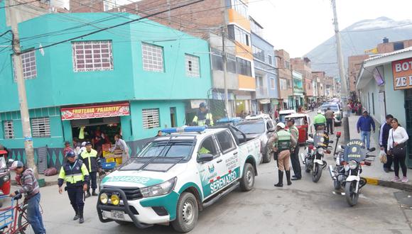 La Municipalidad Provincial de Huánuco liberó las congestionadas cuadras 7, 8 y 9 del jr. Independencia. / Foto: Correo