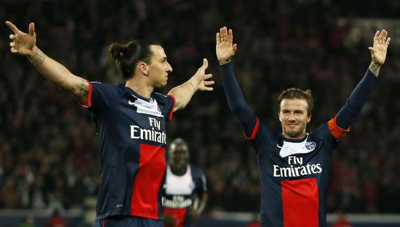 David Beckham quiere a Zlatan Ibrahimovic en la MLS