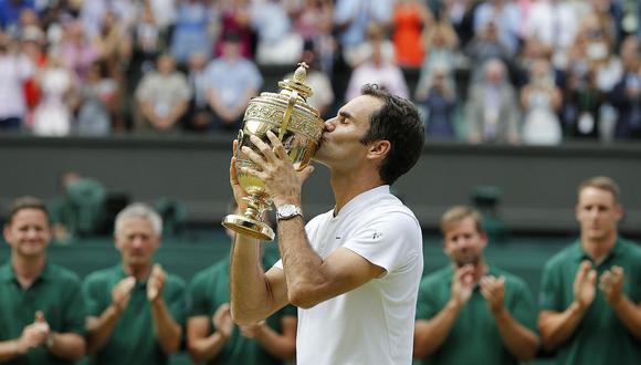Roger Federer logró su octavo título de Wimbledon al derrotar a Marin Cilic