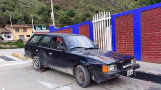 Detienen a chofer por conducir unidad reportada como robada en Huancavelica