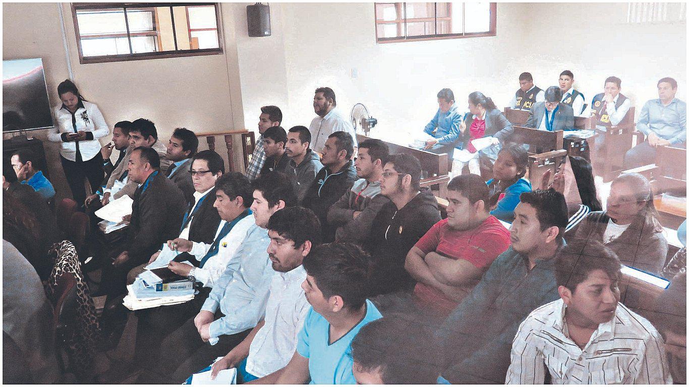 Envían a prisión a integrantes de “Los Marcas de Chocano” 