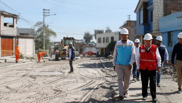 Mariano Melgar gastó 450 mil soles en obras de Reconstrucción con Cambios
