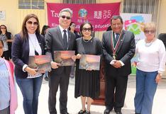 Embajada de Taiwan entregó nuevos ambientes de colegio Sor Ana B