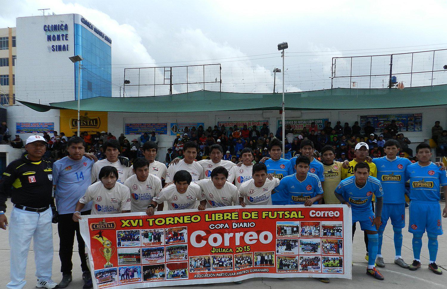 Juliaca: continua este sábado los encuentros de futsal  Copa Correo [PARTIDOS]