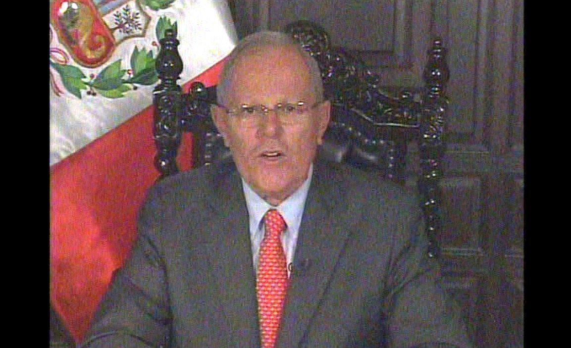Pedro Pablo Kuczynski anunció aprobación de muerte civil para los corruptos
